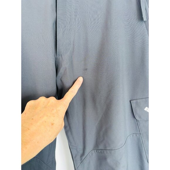 Obermeyer Gray Insulated Ski Pants, Men's Sz Large - Picture 5 of 8